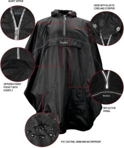 Ralka Poncho - Zwart - Volwassenen 25 Ralka Poncho - Zwart - Volwassenen -Regenjas En Paraplu 1000x1200 6