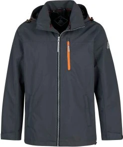 BJØRNSON Remco Regenjas / Zomerjas Zomer Heren - Waterdicht - Maat 3XL - Antra