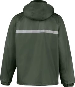 BJØRNSON Dusch Regenpak Dames & Heren - Waterdicht - Maat L - Olijfgroen -Regenjas En Paraplu 1044x1200 1