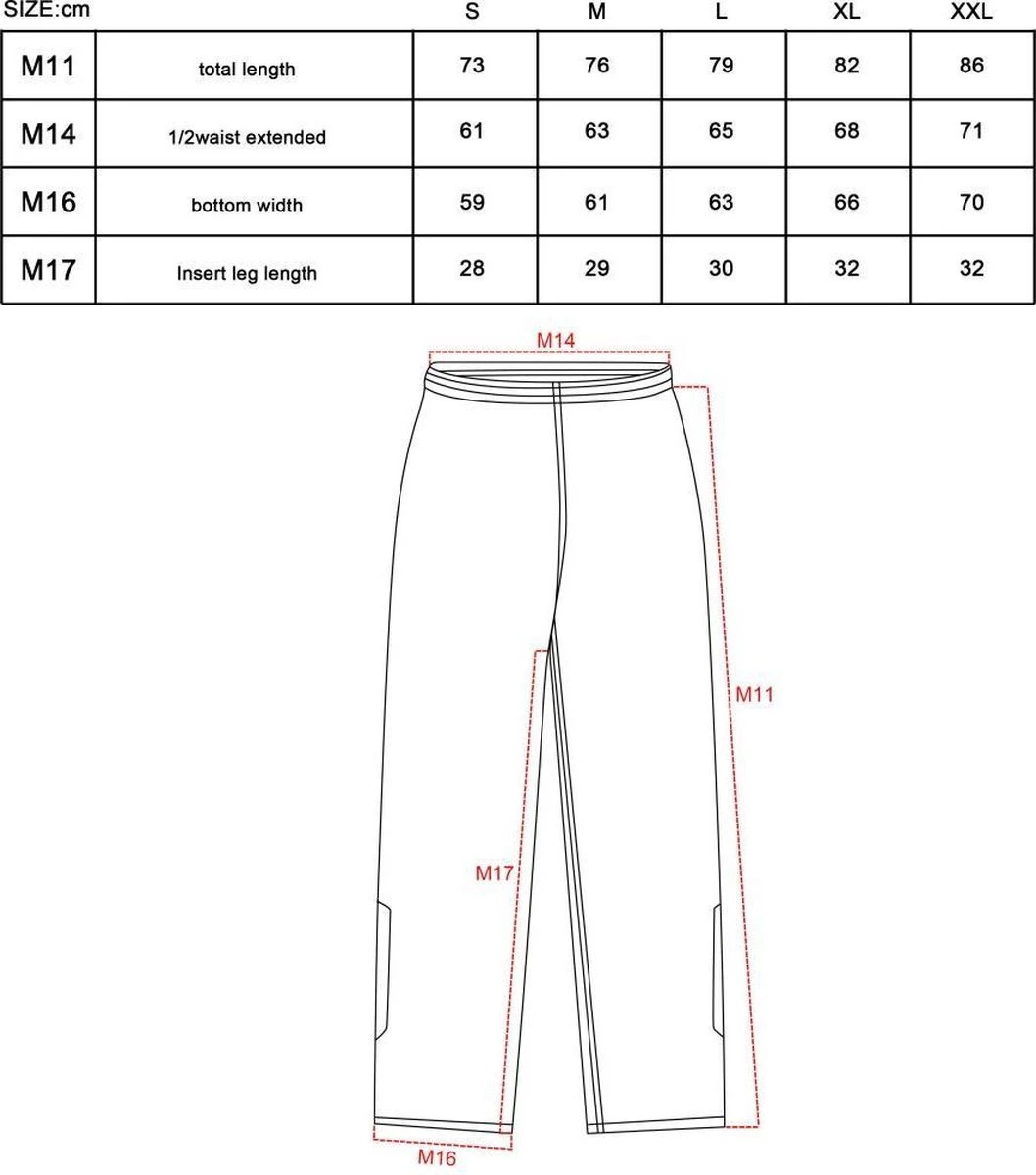 Regenpak Blauw/Zwart M 5 Regenpak Blauw/Zwart M - Afbeelding 3