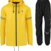 AGU Original Regenpak Essential - Geel/Zwart - L - Dames & Heren - Waterdicht & Ademend -Regenjas En Paraplu 1060x1200 1