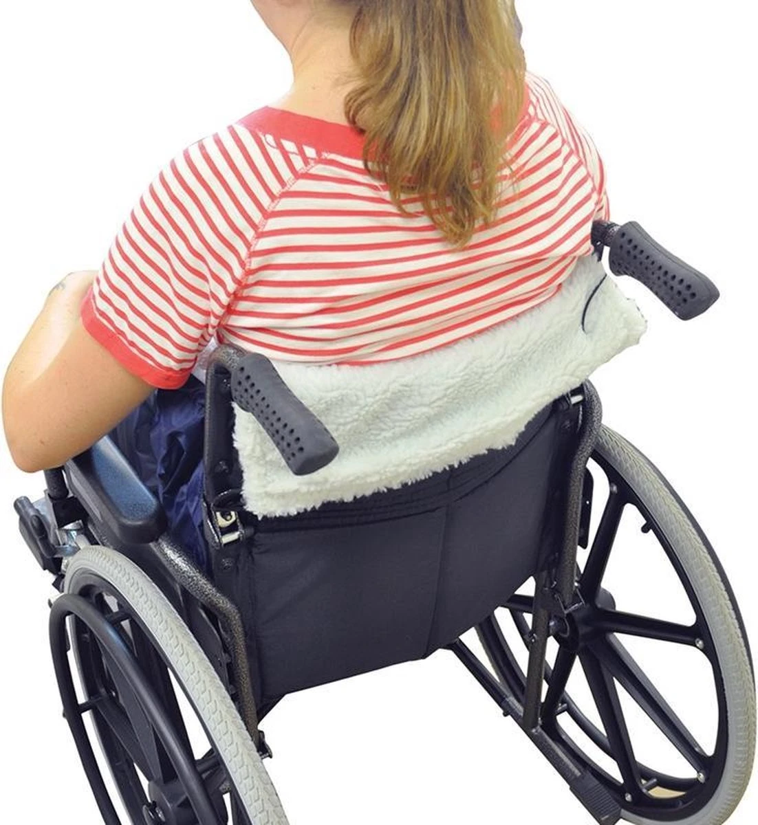 Aidapt- Rolstoel Voetenzak - Fleece Gevoerd 4 Aidapt- Rolstoel Voetenzak - Fleece Gevoerd - Afbeelding 2