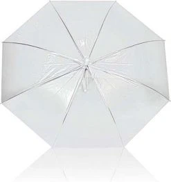 2x Transparant Plastic Paraplu 92 Cm - Doorzichtige Paraplu - Trouwparaplu - Bruidsparaplu - Stijlvol - Bruiloft - Trouwen - Fashionable -Regenjas En Paraplu 1132x1200 1