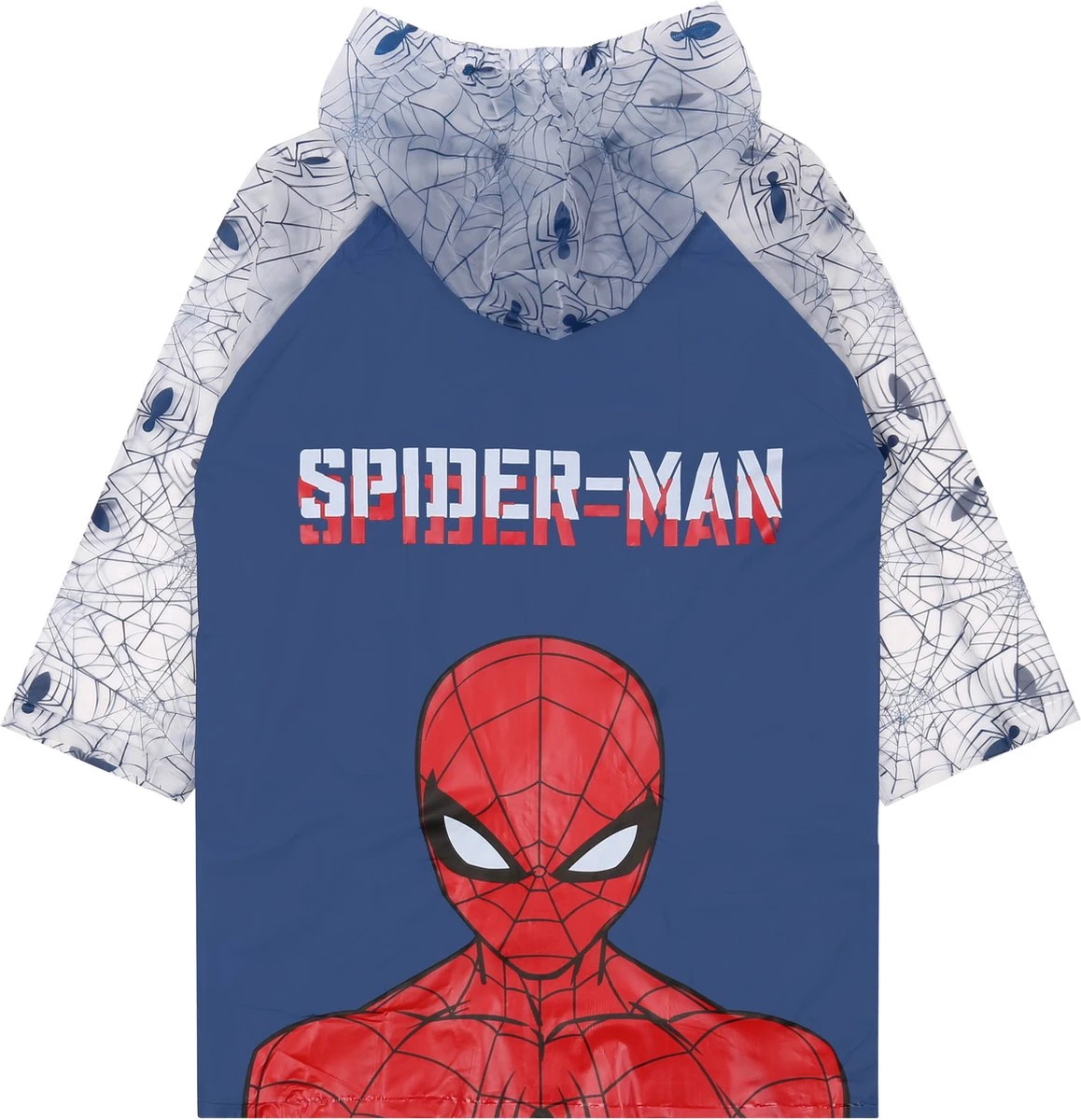 SpiderMan - Regenjas Met Capuchon, Jongens, Marineblauw / 116-122 4 SpiderMan - Regenjas Met Capuchon, Jongens, Marineblauw / 116-122 - Afbeelding 2