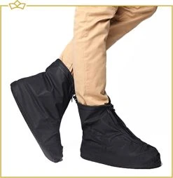 ATTREZZO® Regen Overschoenen – Duurzaam - Regenhoes – Waterdicht En Anti Slip – Maat 38-39