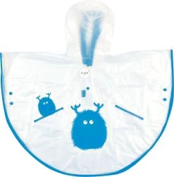 Clima Bisetti - Regenponcho Kinderen Blauw 4-6 Jaar - Regenponcho Peuter - Regenponcho Kind -Regenjas En Paraplu 1180x1200 4