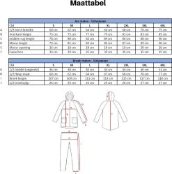 C-Line Regenpak Met Capuchon - Reflecterende Jas - Nieuw Model - Kinder Maat 158/164 -Regenjas En Paraplu 1191x1200 1