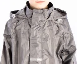 Ralka Regenpak - Junior - Grijs/Zwart - 176 -Regenjas En Paraplu 1200x1006