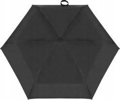 Opvouwbare Mini Paraplu - Klein & Opvouwbaar - Stormparaplu - Stevig Anti Storm & Wind - Windproof - 6 Panelen - Ø 90 Cm - Ruimtebesparend & Compact - Zwart -Regenjas En Paraplu 1200x1008