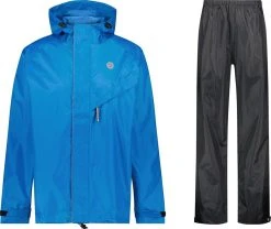 AGU Passat Regenpak Essential - Blauw - L - Dames & Heren - Waterdicht -Regenjas En Paraplu 1200x1010