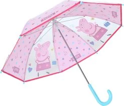 Peppa Pig Rainy Days Paraplu - Roze -Regenjas En Paraplu 1200x1024