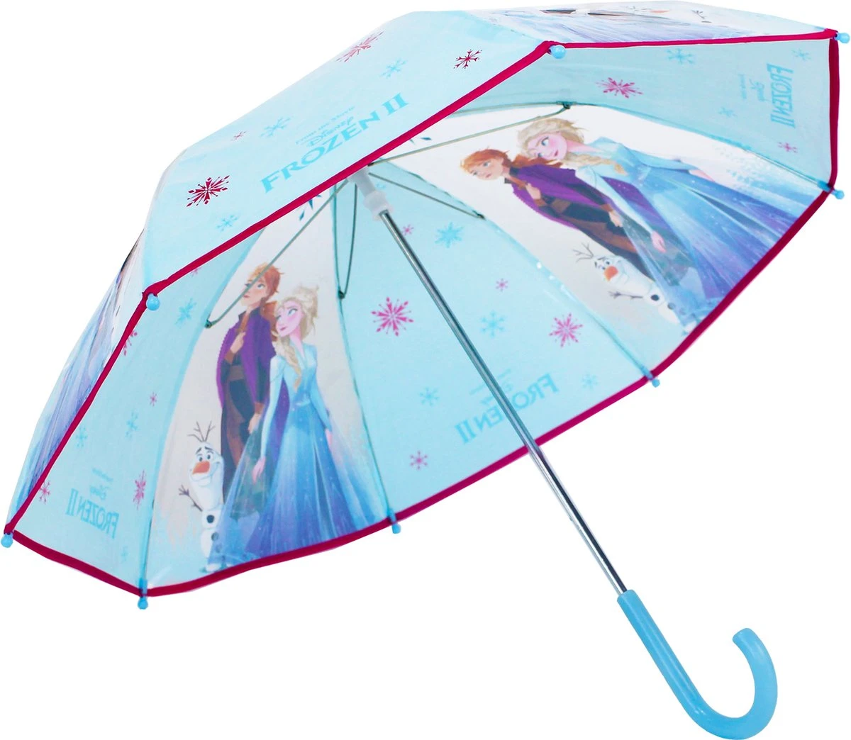 Vadobag Disney Frozen II Umbrella Party - Paraplu - Gemaakt Voor Kinderen - Blauw 4 Vadobag Disney Frozen II Umbrella Party - Paraplu - Gemaakt Voor Kinderen - Blauw - Afbeelding 2