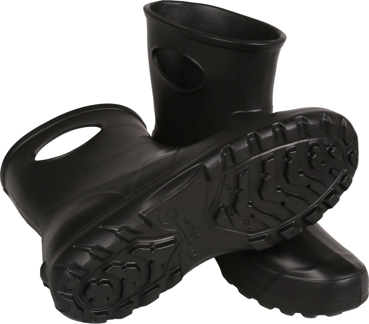 Zwarte Rubberen Dameslaarzen Compleet Met Tuinhandschoenen Maat - 39 7 Zwarte Rubberen Dameslaarzen Compleet Met Tuinhandschoenen Maat - 39 - Afbeelding 5