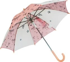 Kidzroom Fearless & Cuddle Paraplu - Peach - Unicorn -Regenjas En Paraplu 1200x1052 2