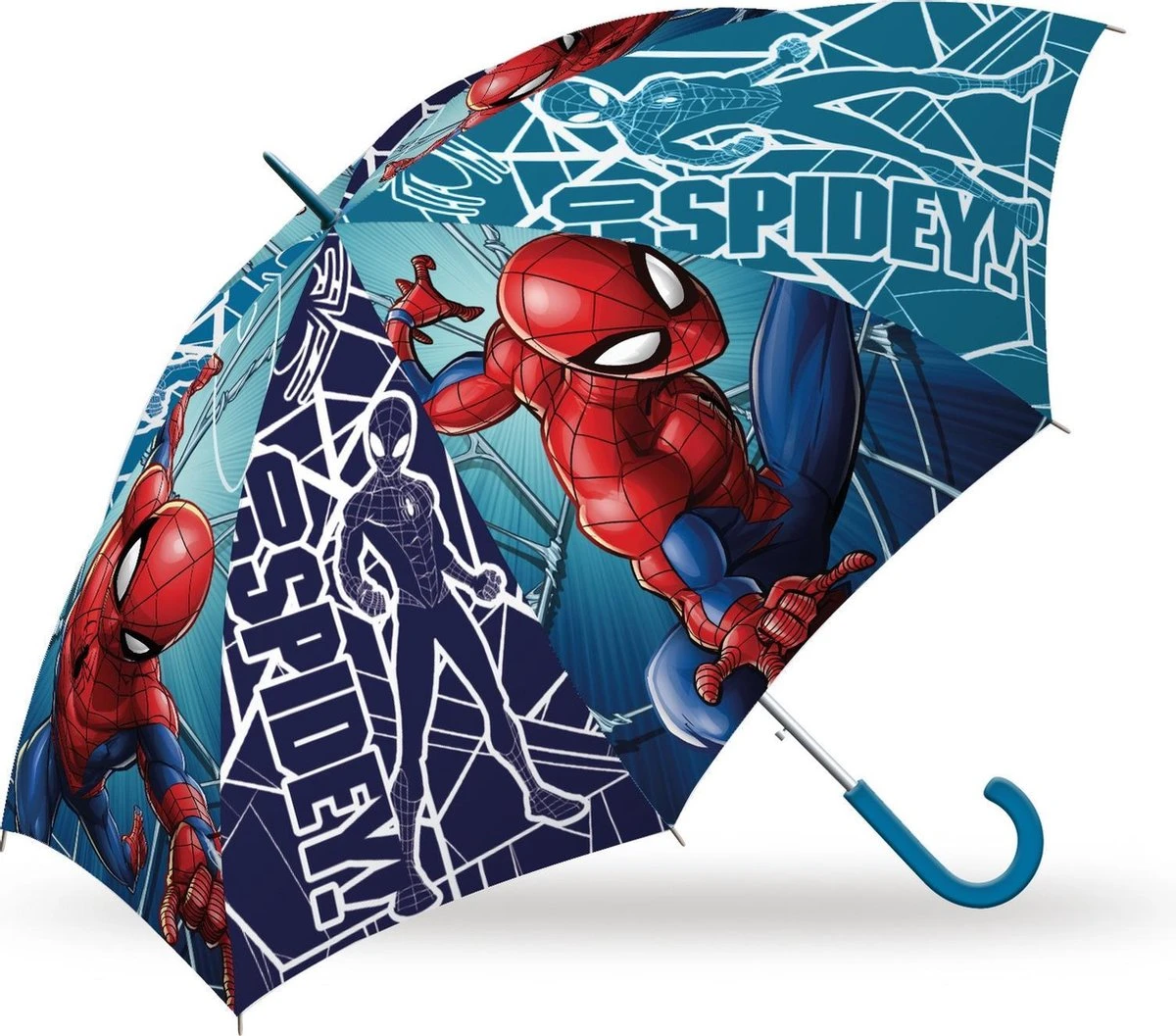Marvel Spiderman Paraplu Voor Jongens 45 Cm - Marvel - Spiderman - Kinder/jongens Paraplu - Regenkleding/regenaccessoires 3 Marvel Spiderman Paraplu Voor Jongens 45 Cm - Marvel - Spiderman - Kinder/jongens Paraplu - Regenkleding/regenaccessoires