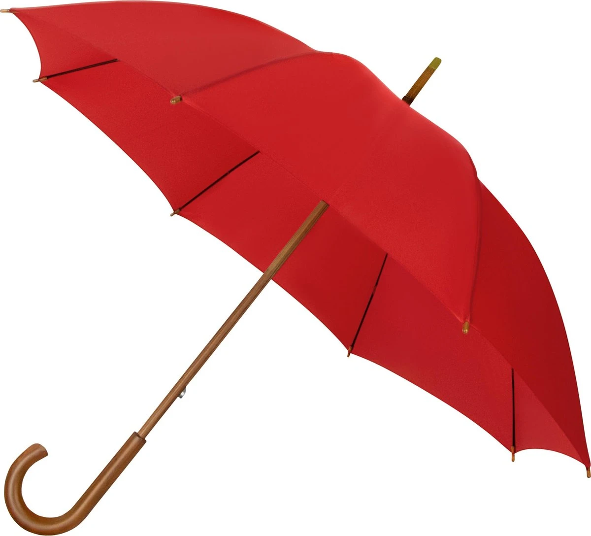 Impliva ECO - Paraplu - Windproof - Ø 102 Cm - Rood 3 Impliva ECO - Paraplu - Windproof - Ø 102 Cm - Rood