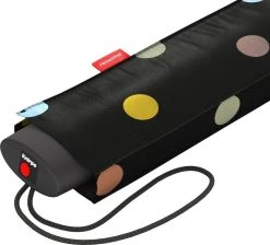 Reisenthel Umbrella Pocket Mini Opvouwbare Mini Paraplu - ø 97 Cm - Dots Zwart 7 Reisenthel Umbrella Pocket Mini Opvouwbare Mini Paraplu - ø 97 Cm - Dots Zwart -Regenjas En Paraplu 1200x1089