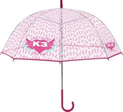 K3 Paraplu 54 Cm - Dromen - Transparant/roze