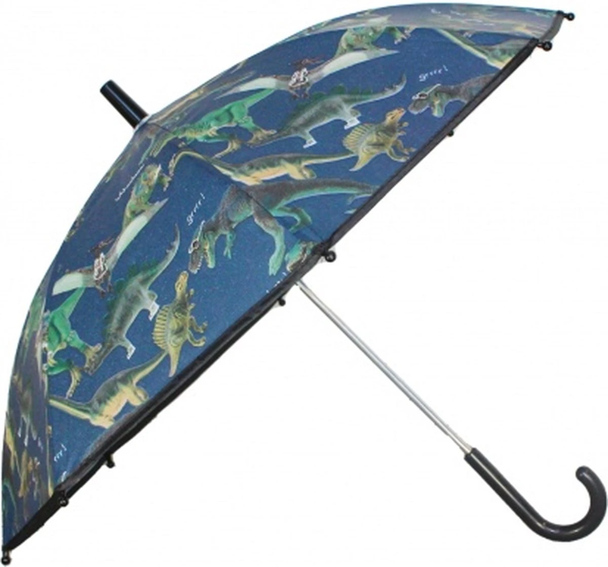 Vadabag Skooter Don't Worry About Rain - Paraplu - Blauw - Dino 3 Vadabag Skooter Don't Worry About Rain - Paraplu - Blauw - Dino