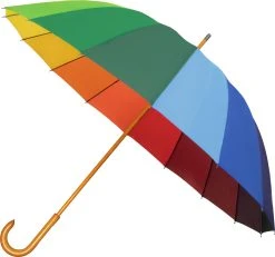 Falcone - Golfparaplu - Ø 110 Cm - Regenboog