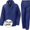Result Grote Maten Blauw All Weather Regenpak Voor Volwassenen 3XL (48/58) -Regenjas En Paraplu 1200x1141