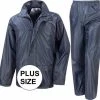 Result Grote Maten Navy All Weather Regenpak Voor Volwassenen 3XL (48/58) -Regenjas En Paraplu 1200x1144