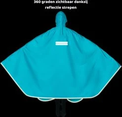 Simple Lifestyle® Universeel Regenjas Bromfiets Hoes Scooter Regenponcho Beenkleed - Zwart -Regenjas En Paraplu 1200x1155 1