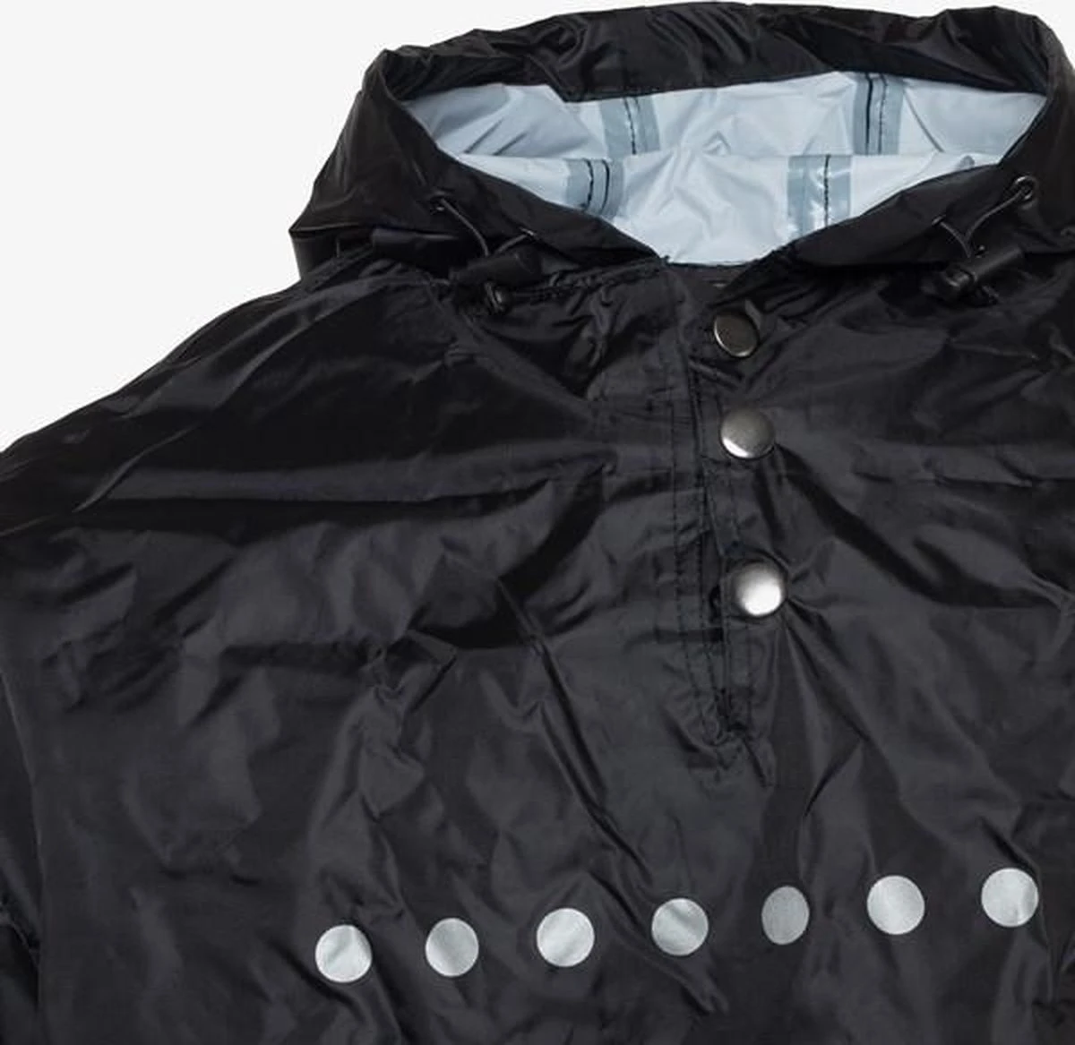 Mountain Peak Dames/heren Regenponcho - Zwart 5 Mountain Peak Dames/heren Regenponcho - Zwart - Afbeelding 3