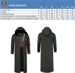 MGO Storm Extra Lange Regenjas - Dames Jack - Blauw - Maat L -Regenjas En Paraplu 1200x1174