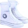 Unisex Waterdichte Overschoenen Met Rits En Aantrekkoord - Maat L 37/38 - Herbruikbaar – Transparant - Anti Slip Regen Overschoen - Schoenhoesjes - Waterdichte Schoenbeschermers - Regenhoes – Schoenovertek - Regenlaarzen -Regenjas En Paraplu 1200x1175