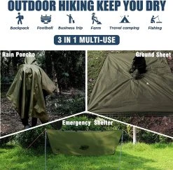 Anyoo Lichte Waterdichte Regenjas Poncho, Herbruikbaar, Ripstop, Ademende Multifunctionele Regenjas Met Capuchon, Opvouwbare Beschermhoes, Onderkant, Ideaal Voor Buiten, Camping, Wandelen, Vissen 11 Anyoo Lichte Waterdichte Regenjas Poncho, Herbruikbaar, Ripstop, Ademende Multifunctionele Regenjas Met Capuchon, Opvouwbare Beschermhoes, Onderkant, Ideaal Voor Buiten, Camping, Wandelen, Vissen -Regenjas En Paraplu 1200x1179 2