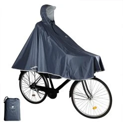 Anyoo Waterdichte Fietsponcho Fiets Regenjas Jas Capes Lichtgewicht Compact Herbruikbaar Voor Jongens Mannen Vrouwen Volwassenen