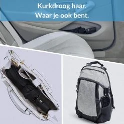 Volcan Stormparaplu Opvouwbaar - Stormparaplu's - Inklapbaar - Ø 105 Cm - Windproof Tot 100km P/u - Grote Paraplu - Automatisch - Zwart -Regenjas En Paraplu 1200x1200 196