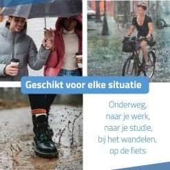 GOAT Outdoor® Stormparaplu - Paraplu - Opvouwbaar - Windproof Tot 100kmp/u - ⌀ 105 Cm - Paraplu - Zwart -Regenjas En Paraplu 1200x1200 207