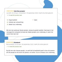 GOAT Outdoor® Stormparaplu - Paraplu - Opvouwbaar - Windproof Tot 100kmp/u - ⌀ 105 Cm - Paraplu - Zwart -Regenjas En Paraplu 1200x1200 211