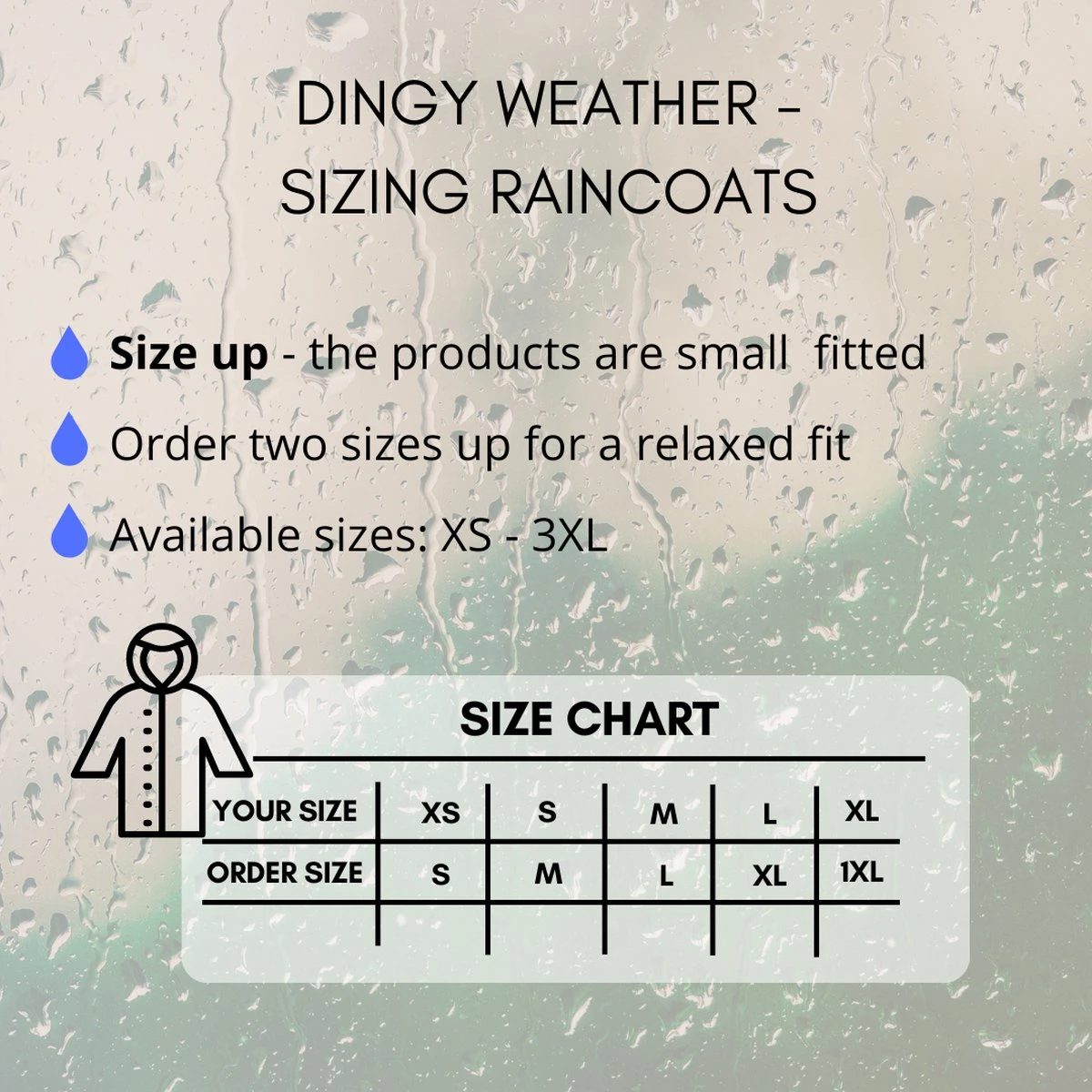Dingy Weather - Regenjas Dames - Maat 40 - Zwart 14 Dingy Weather - Regenjas Dames - Maat 40 - Zwart - Afbeelding 12
