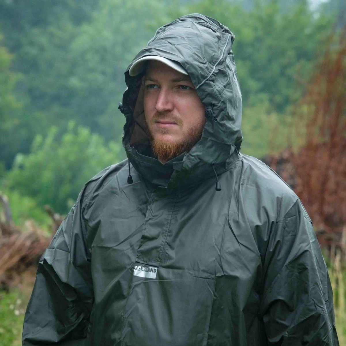 LOWLAND OUTDOOR® Wandelponcho - 100% Waterdicht (10.000mm) - Ademend (8.000g/M²) PFAS Vrij! Medium 5 LOWLAND OUTDOOR® Wandelponcho - 100% Waterdicht (10.000mm) - Ademend (8.000g/M²) PFAS Vrij! Medium - Afbeelding 3