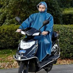 Fuegobird - Poncho Regenponcho - Fiets Wandel Motor - Outdoor Poncho - Kwaliteit Poncho - One Size - Unisex Cyan -Regenjas En Paraplu 1200x1200 308