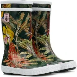 Aigle Regenlaarsjes Lolly Pop Kew Garden-30