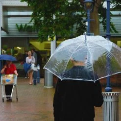 Merkloos Paraplu Doorzichtig - Winddichte Paraplu Regenbeschermende Paraplu Grote Doorzichtige Koepelparaplu Doorkijkparaplu Transparante Paraplu Met Lange Steel -Regenjas En Paraplu 1200x1200 381
