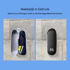 PLU - Paraplu - Opvouwbaar - Inklapbaar - Met Luxe Beschermhoes - Met Reisetui - Windproof - Fashionable - Lichtgewicht - Zwart 15 PLU - Paraplu - Opvouwbaar - Inklapbaar - Met Luxe Beschermhoes - Met Reisetui - Windproof - Fashionable - Lichtgewicht - Zwart -Regenjas En Paraplu 1200x1200 386