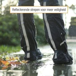 Amazy Regenoverschoenen + Gratis Opbergtas (maat 44/45 | Hoog) - Waterdichte En Antislip Schoenovertrekken Met Reflectoren Voor Droge, Schone Schoenen, Zelfs In De Regen, Sneeuw Of Stof. -Regenjas En Paraplu 1200x1200 58