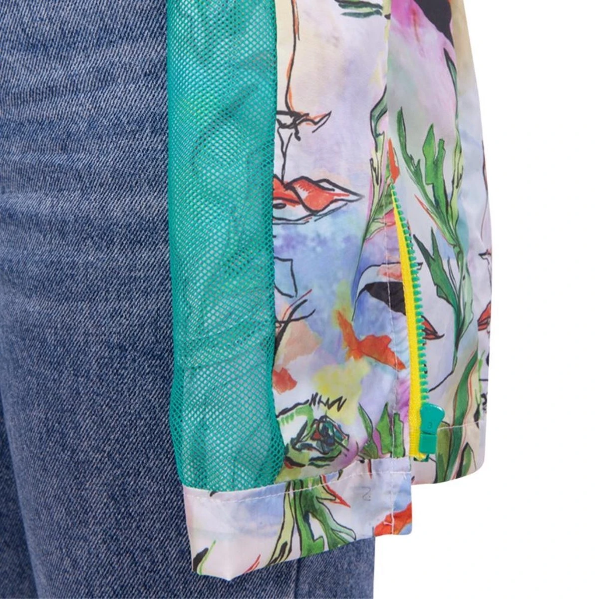 BiggDesign Faces - Dames Regenjas Waterdicht - Regenpak - Maat M 10 BiggDesign Faces - Dames Regenjas Waterdicht - Regenpak - Maat M - Afbeelding 8