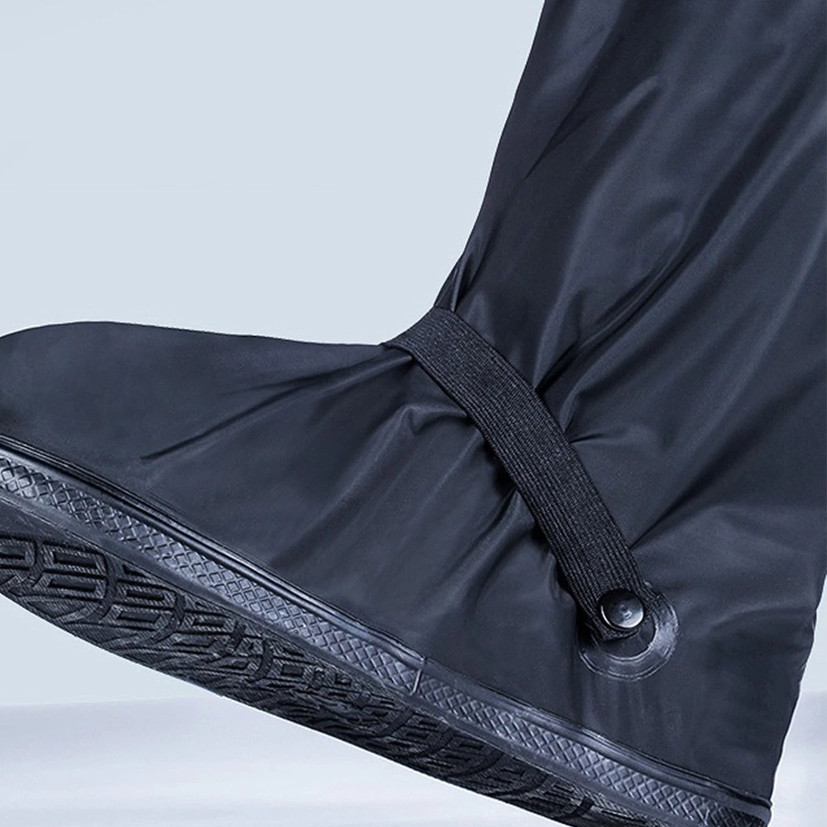 Somstyle Overschoenen - Maat 43-45 - Schoenovertrekken - Waterdicht & Reflecterend - Unisex - Hoog - Donkerblauw 10 Somstyle Overschoenen - Maat 43-45 - Schoenovertrekken - Waterdicht & Reflecterend - Unisex - Hoog - Donkerblauw - Afbeelding 8