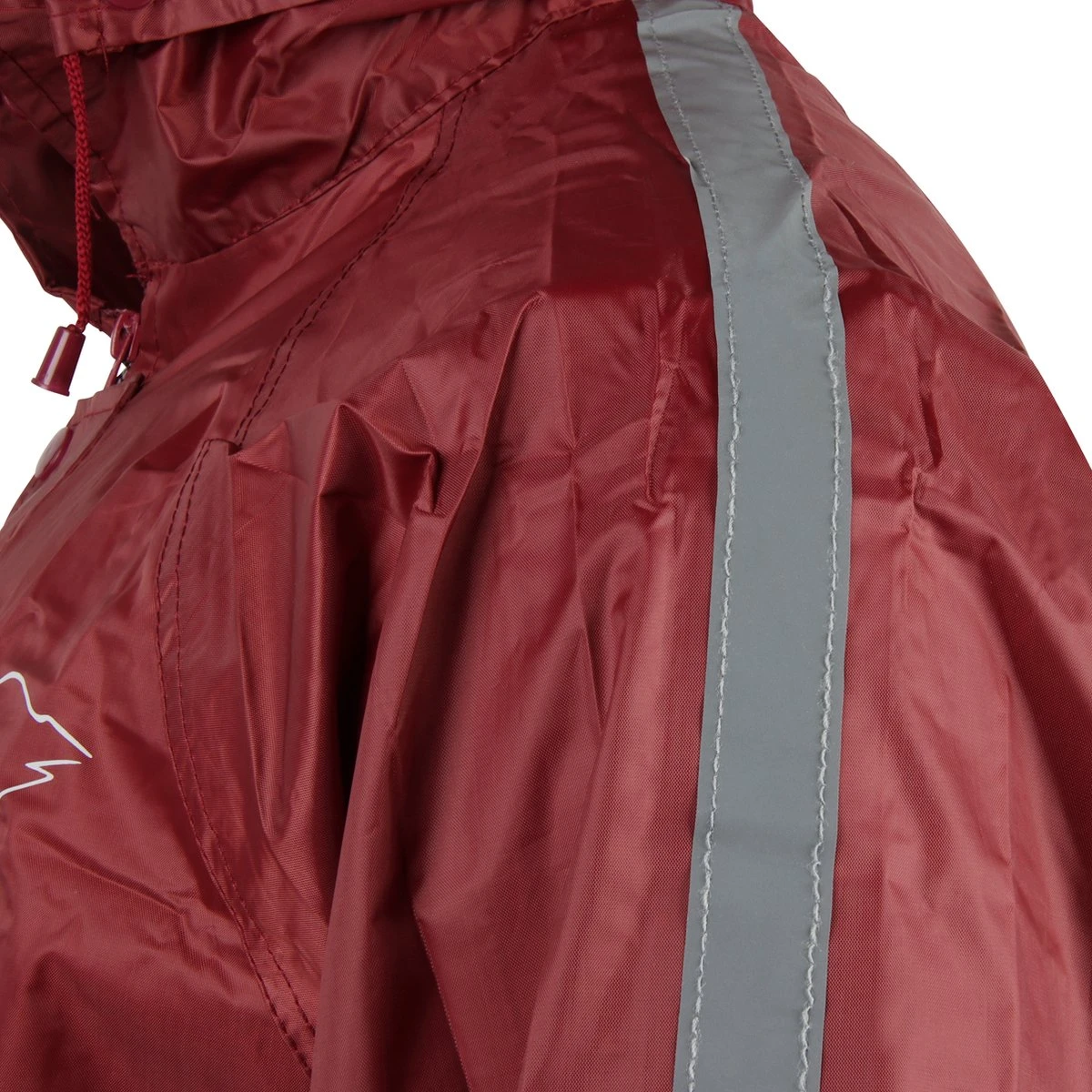 C-Line Regenpak Met Capuchon - Rood - Reflecterend - Nieuw Model - Volwassen Maat L 8 C-Line Regenpak Met Capuchon - Rood - Reflecterend - Nieuw Model - Volwassen Maat L - Afbeelding 6