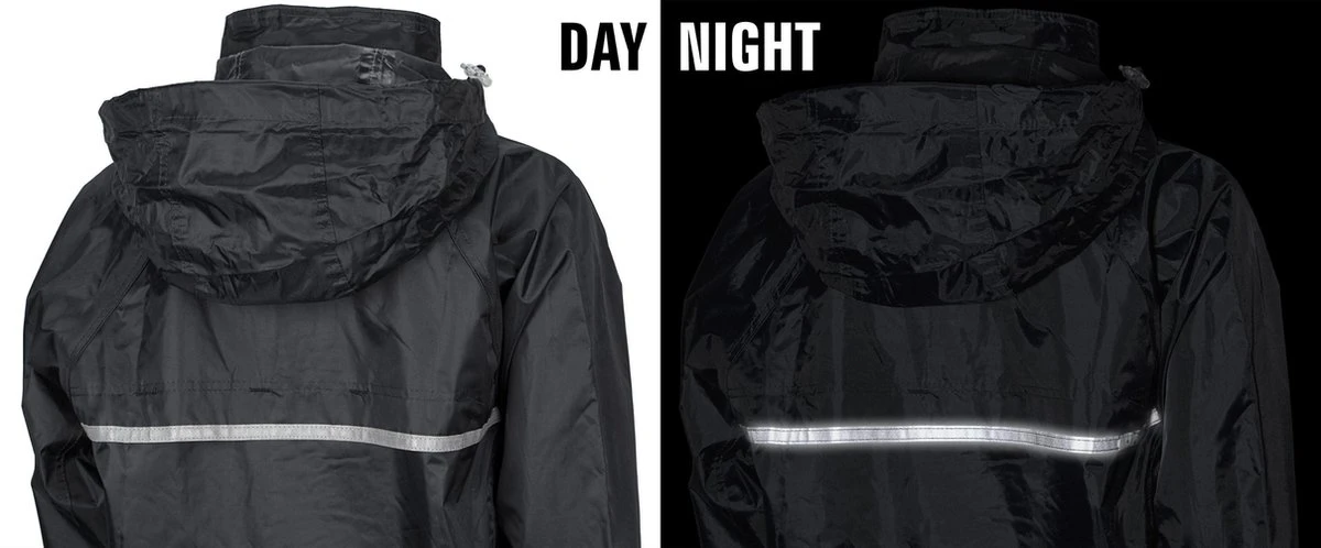 Ralka Regenpak - Senior - Zwart/Antraciet - L 6 Ralka Regenpak - Senior - Zwart/Antraciet - L - Afbeelding 4