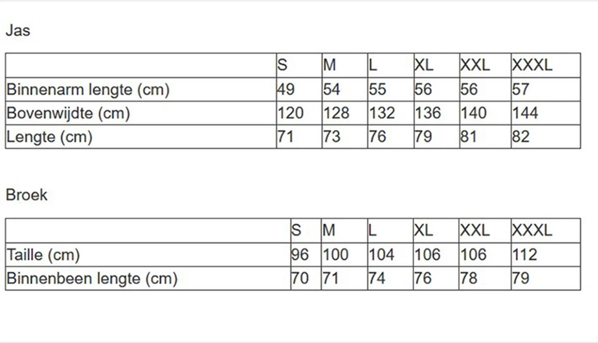Merkloos Regenpak - Donkerblauw XXL 5 Merkloos Regenpak - Donkerblauw XXL - Afbeelding 3