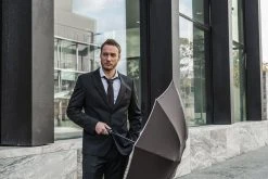 No Drip Umbrella® Stormparaplu - Opvouwbaar - Automatisch - Windproof Tot 100km/u - 108 Cm - Zwart -Regenjas En Paraplu 1200x800 10