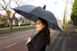 Ooely UnderCover Paraplu Met Geïntegreerde Non-drip Cover -Regenjas En Paraplu 1200x800 28