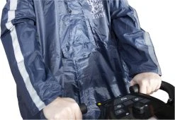 C-Line Poncho Scootmobiel - Blauw - Reflecterend -Regenjas En Paraplu 1200x828